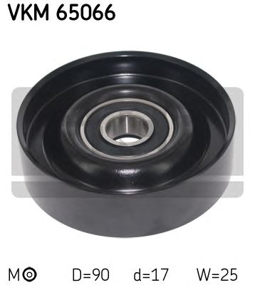 VKM 65066 SKF Обводний ролик1
